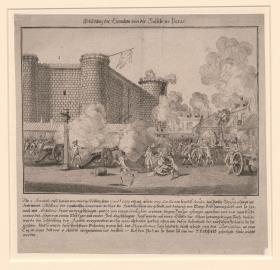 Einnahme der Bastille in Paris