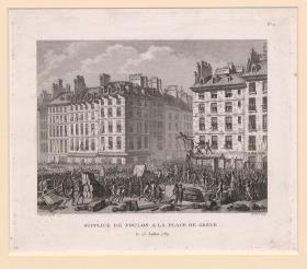Supplice de Foulon à la Place de Grève