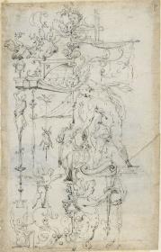 Figurale und ornamentale Dekorationsmotive
