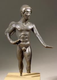 Kandelaberbekrönung (?). Erosstatuette