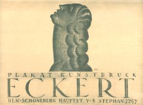 Plakatkunstdruck Eckert