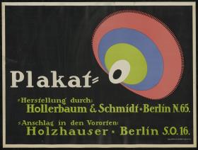 Plakat-Herstellung durch Hollerbaum und Schmidt, - Anschlag Holzhauser