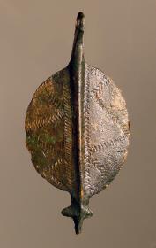 Anhänger: Blatt mit Öse (Wagenteil)