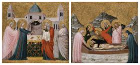 Zwei Szenen aus dem Leben Christi