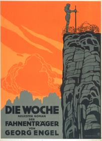 Die Woche mit neuestem Roman, "Fahnenträger" von Georg Engel