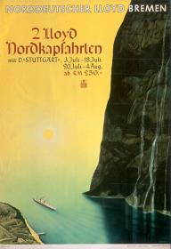 Norddeutscher Lloyd Bremen Nordkapfahrten