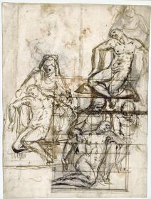 Drei Studien zu einer Pietà