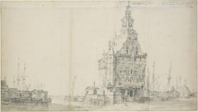 Der Hafenturm von Hoorn