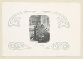 Pavillon d'exposition (Seite aus AEG Usine à Câbles, Paris 1900)