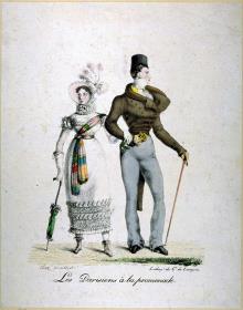 Les Parisiens à la promenade