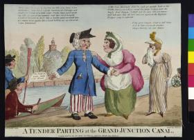 A tender parting at the Grand Junction Canal