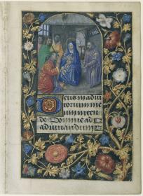 Anbetung der Könige, in: Stundenbuch der Maria von Burgund und Kaiser Maximilians