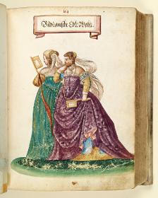 Trachtenbuch: Baduanische Edle Weiber