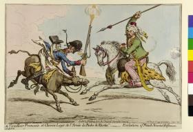 Tirailleur francais, et chevau leger de l'armée du pacha de Rhodes