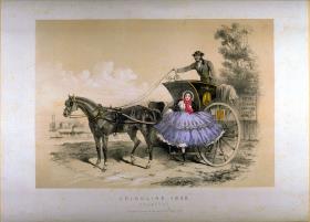 Crinoline 1858. Cremorne