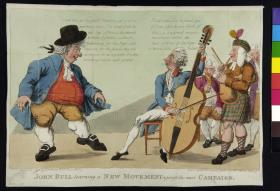 John Bull learning a new movement against the next campaign