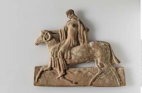 Jacobsthal-Relief: Aphrodite auf einem Widder reitend