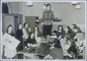 Modeklasse der Textil- und Modeschule Berlin