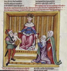 Toggenburg-Bibel. Das Urteil Salomonis