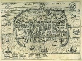 Plan von Visby