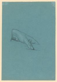 Weibliche linke Hand (ähnlich in Gestaltung der der Bianca Capello")