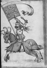 Ritter Georg Fuchs, in: Würzburger Turnierbuch