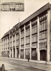 Berlin, Warenhaus Wertheim in der Leipziger Straße
