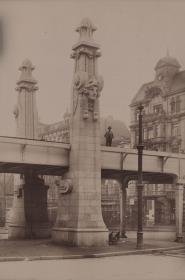 Berlin, Hochbahnhaltestelle Bülowstraße