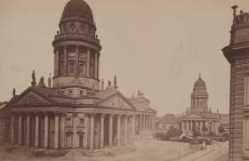 Berlin, Gendarmenmarkt, Französische Kirche, Schauspielhaus
