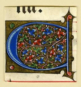 Initiale C aus einem Antiphonar für Ludwig XII. und Anne de Bretagne, Frankreich