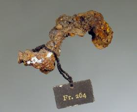 Fibelfragment mit Gewandrest