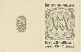 Kunstausstellung 1897 Kaiser Wilhelm-Museum Crefeld