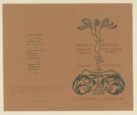 Ausstellung erster deutscher Meister (29. September - 21. Oktober 1898)