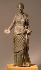 Statuette einer opfernden Frau