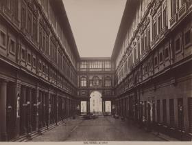Florenz, Gallerie degli Uffizi, Loggia del Arno
