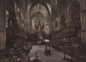 Lincoln, Kathedrale, Chor nach Westen