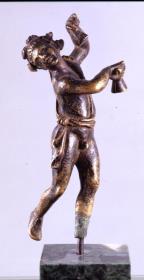 Statuette eines Tänzers mit Krotalen
