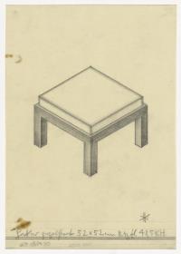 Hocker, gepolstert (Möbelentwürfe, Sitzmöbel)