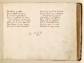 Stamm- und Gedichtbuch der Antoinette de Longueval: Volta