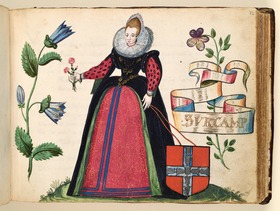 Stamm- und Gedichtbuch der Antoinette de Longueval, fol.32r