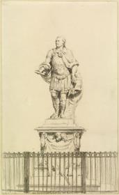 General Hans Karl von Winterfeldt. Nach der Statue auf dem Zietenplatz in Berlin