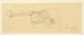 St. Paul Berg, Zion-Synagoge und Gemeindezentrum, Lageplan und Grundriss, Endfassung