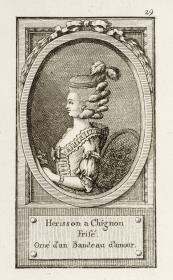 Pariser Coeffuren: Herisson à chignon frisé