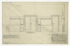 Garderobe für Bürogebäude (Möbelentwürfe, Garderoben)