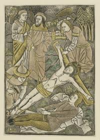 Annagelung an das Kreuz