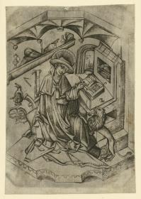 Hl. Hieronymus in der Schreibstube
