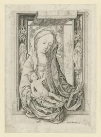 Madonna mit den Kirschen am Fenster