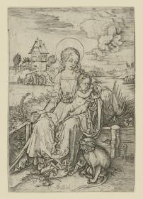 Madonna mit der Meerkatze