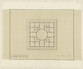 Paris. Maison de Marly. Grundriss