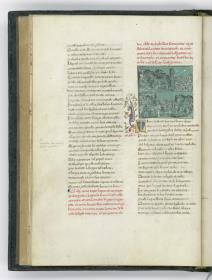 Li Quatro Evangelii concordati in uno: Josephs Traum, Rückkehr nach Bethlehem, Kindermord, Jesus im Tempel, Predigt des Johannes, Taufe